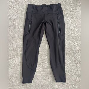 Athleta Rainier High Rise Leggings - Black